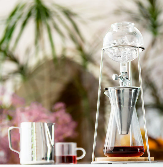 Drip Tower Coffee Maker Set for Cold Brew Coffee, Cafe Home Kitchen