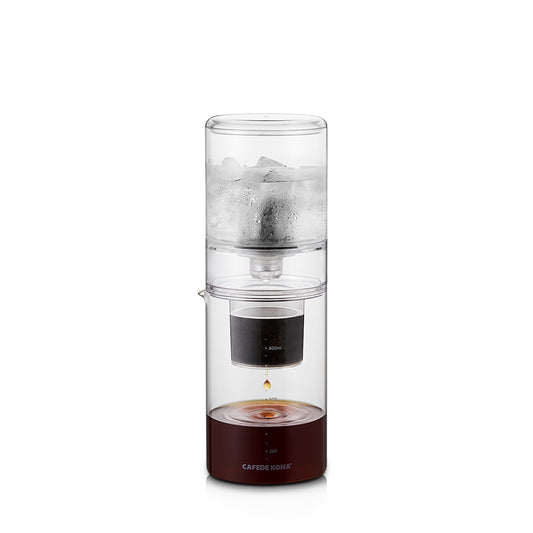 CoffeeArt ALT33054 Ice Drip Coffee Maker – 800ml Cold Brew Tower with Stainless Steel Filter