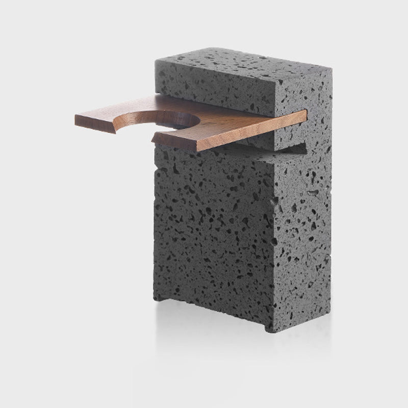 Volcanic Stone Coffee Stand Set