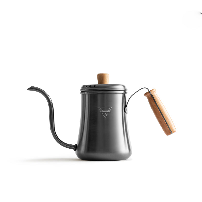 CoffeeArt ALT026 Gooseneck Pour-Over Kettle – 1L 304 Stainless Steel with Wooden Handle
